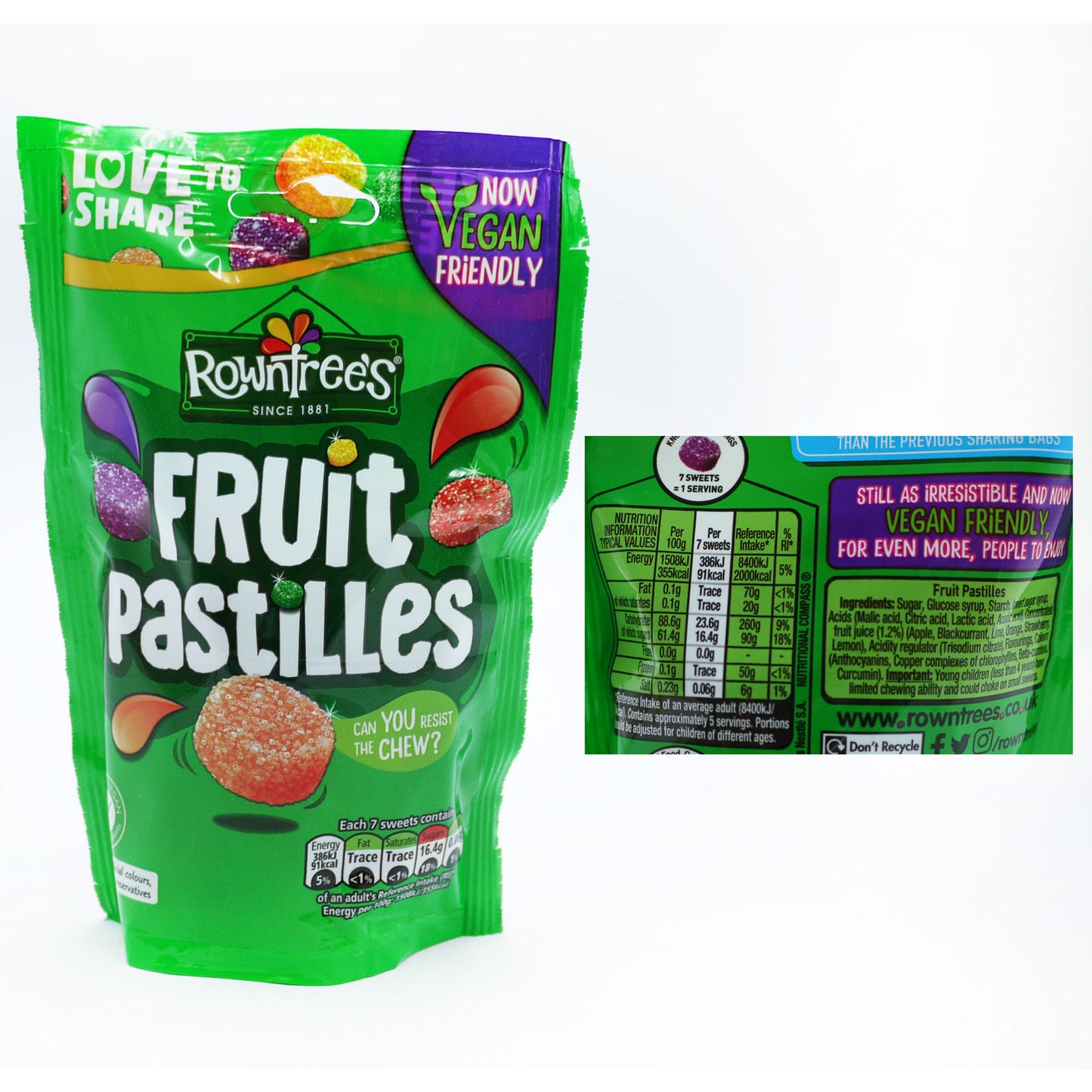 Rowntree's Fruit Pastilles (UK)