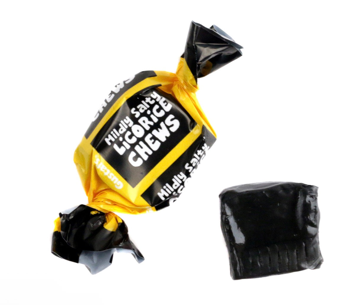 Mildly Salty Licorice Chews