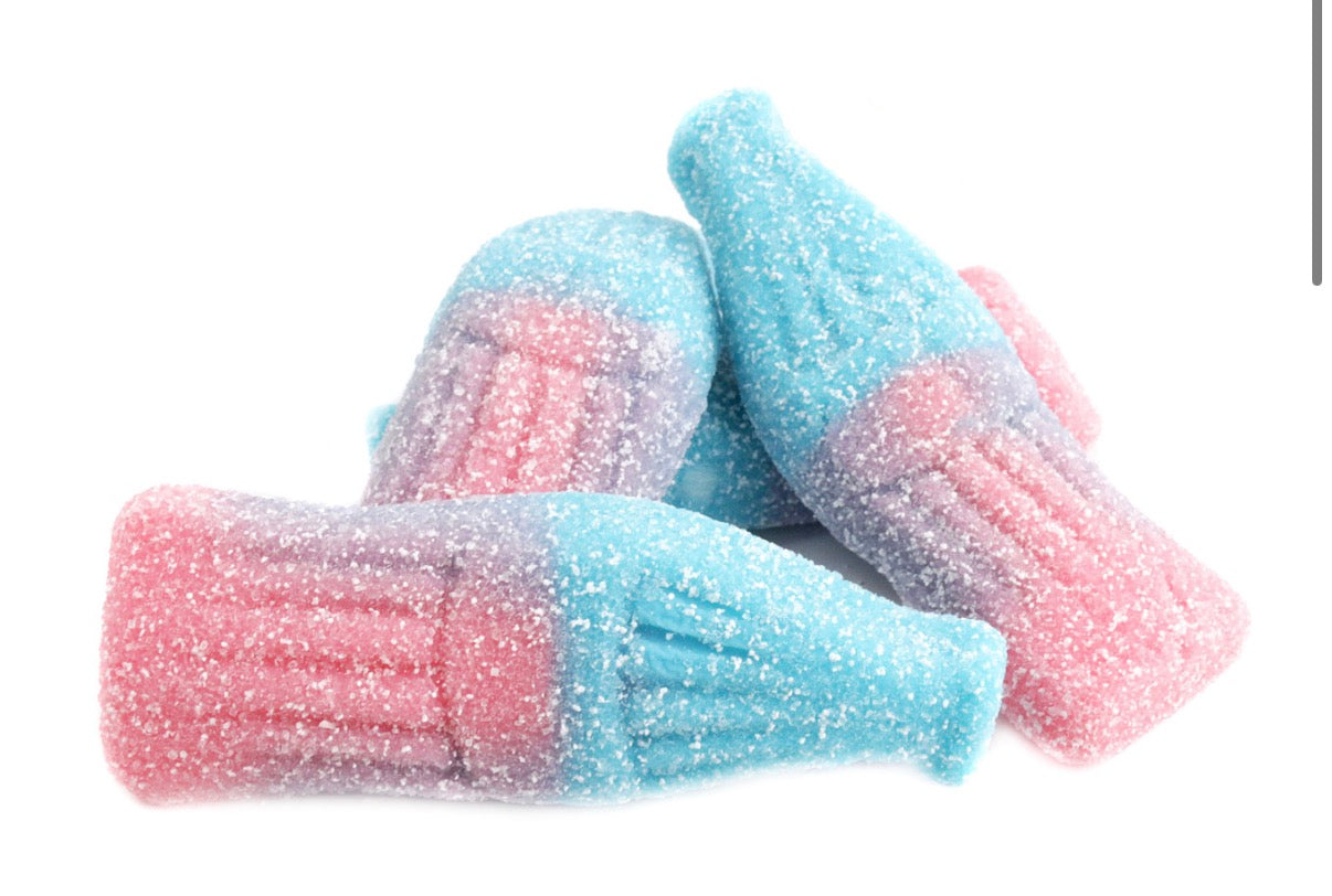 Giant Sour Bubblegum Bottles