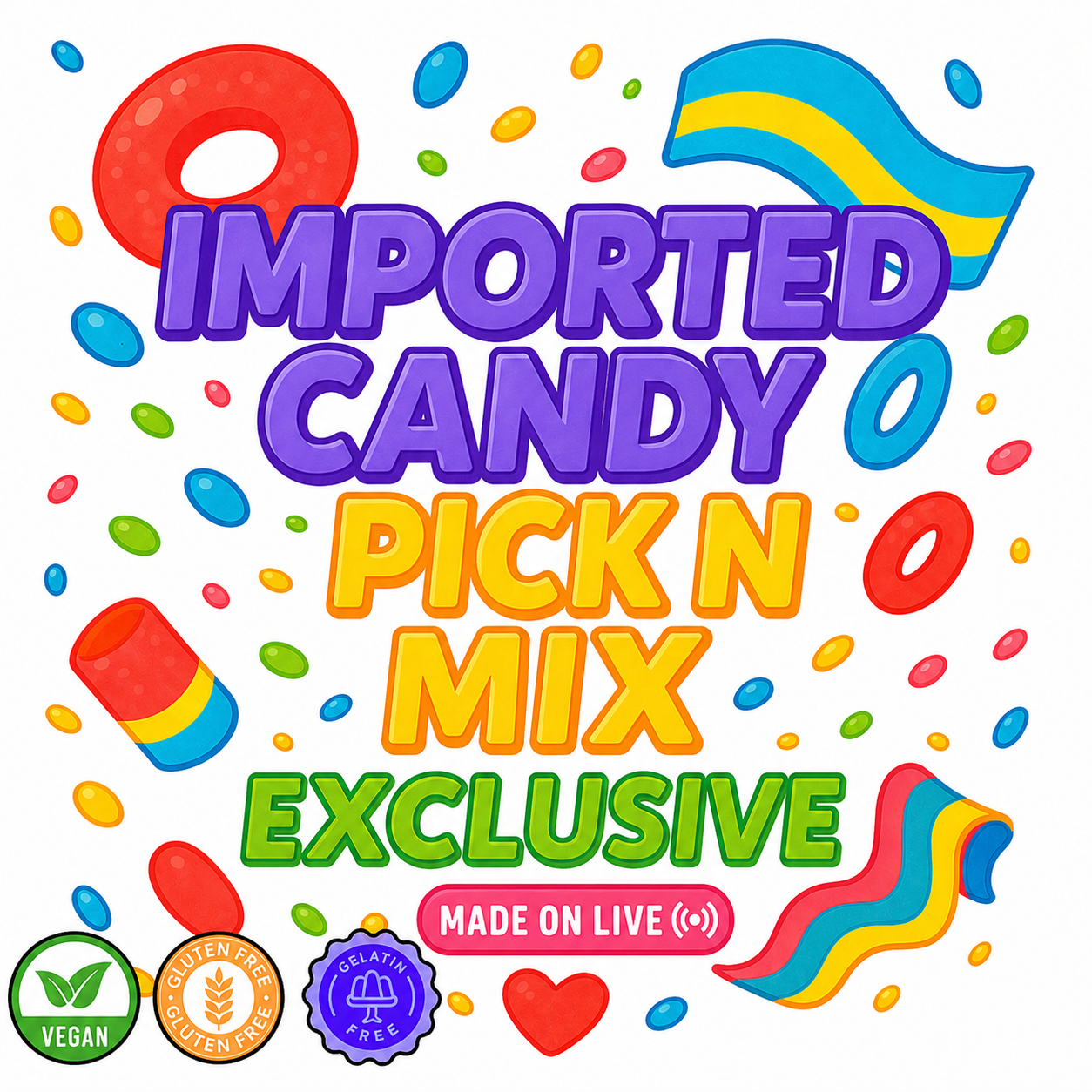 IMPORTED / SWEDISH CANDY PICK N MIX
