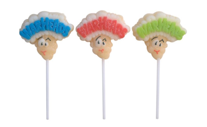 Warheads Sour Jelly Pops