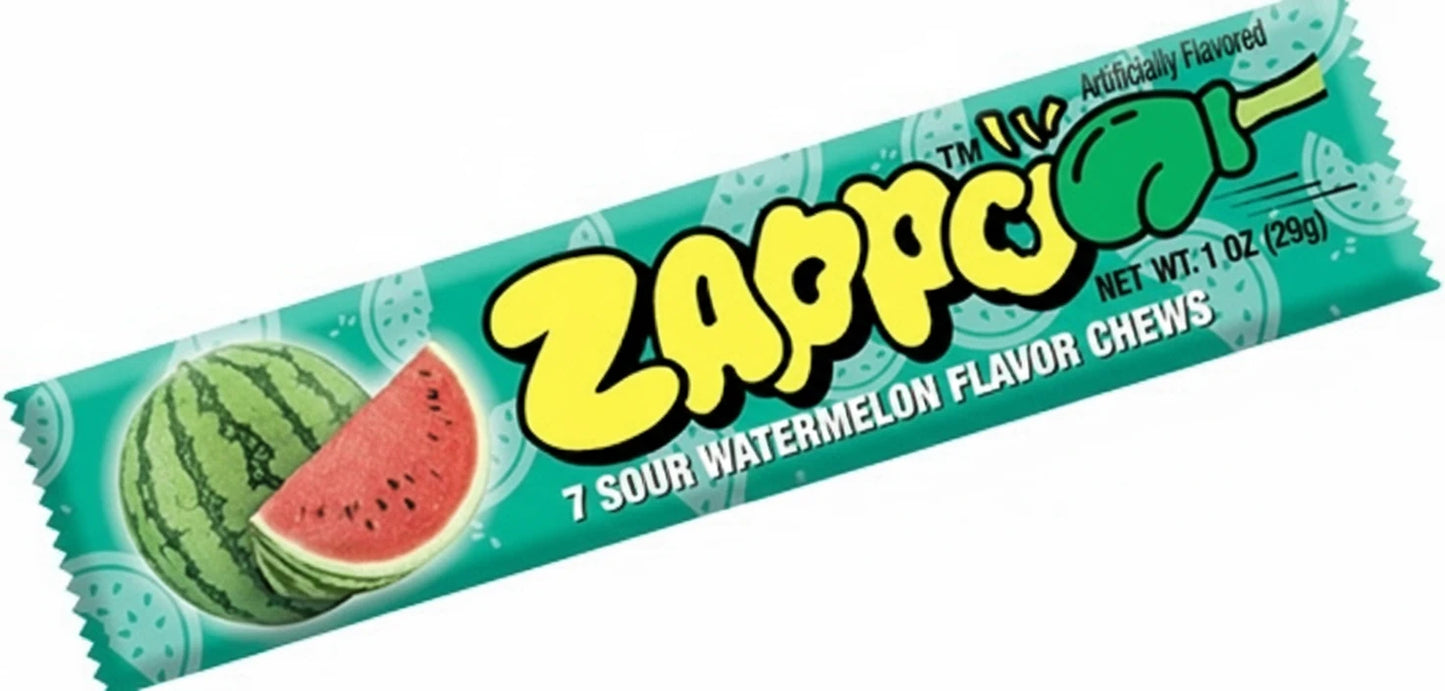 Zappos Sour Watermelon Chews