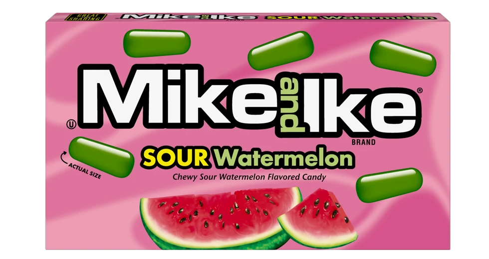 Sour Watermelon Mike & Ike