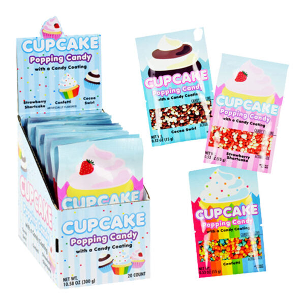 Cupcake Popping Candy