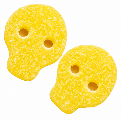 Sour Pineapple Skulls
