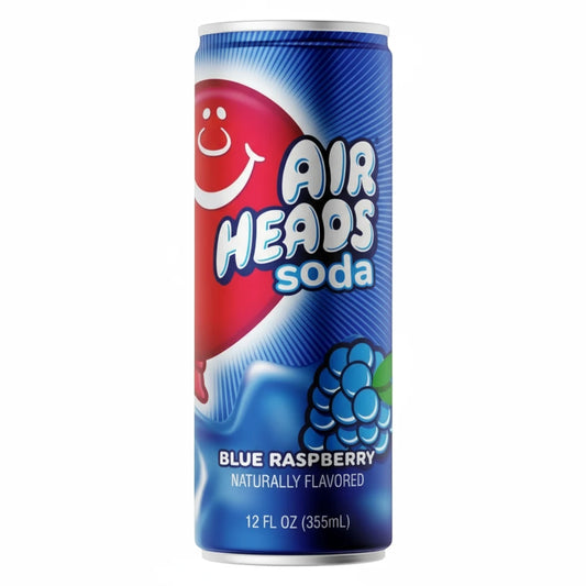 Blue Raspberry Air Head Soda