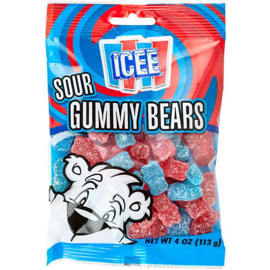 Icee Sour Gummy Bears