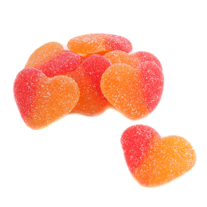 Sour Peach Hearts