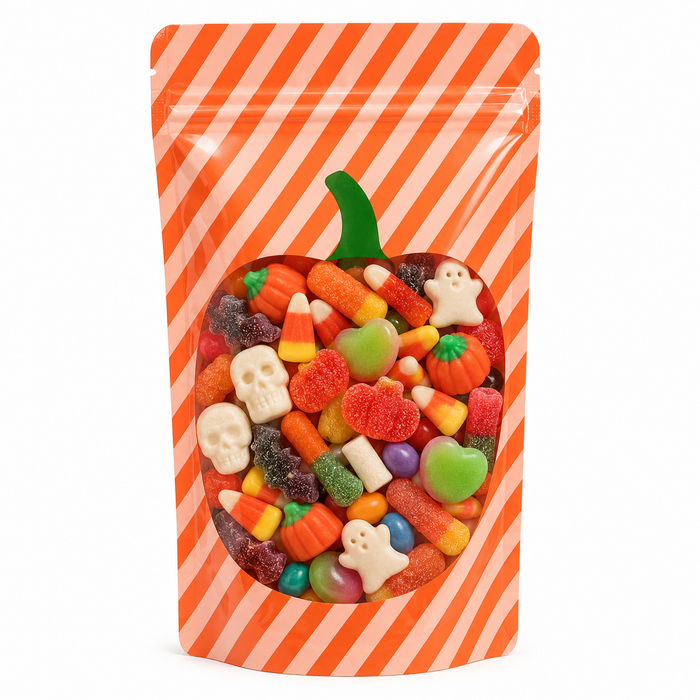 1/4 LB STRIPED PUMPKIN BAG