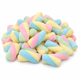Rainbow Twist Puffs