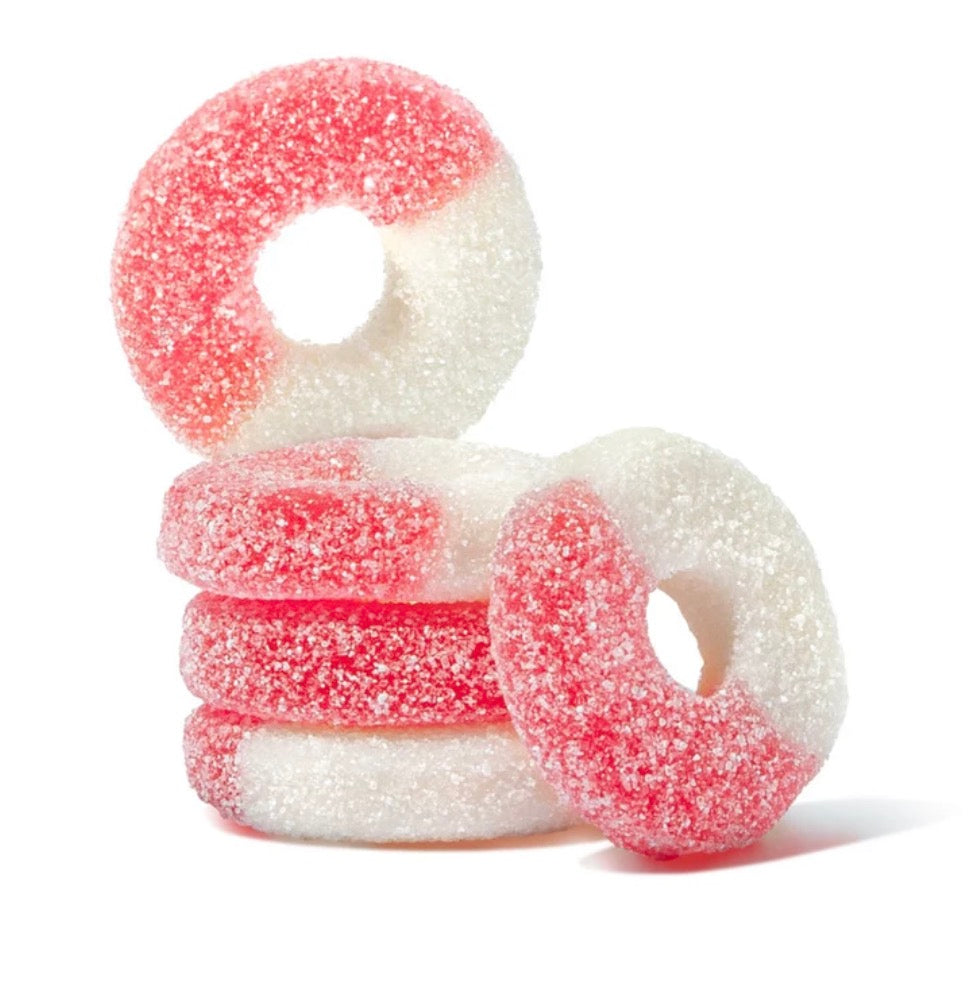 Sour Strawberry Rings