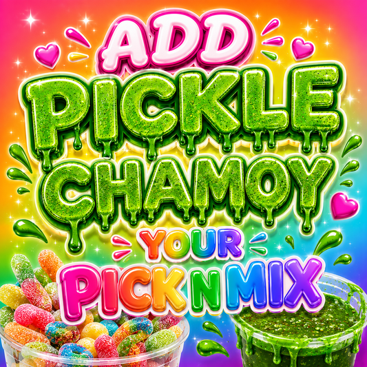 ADD PICKLE CHAMOY TO PICK N MIX 1LB OR 1/2LB ONLY