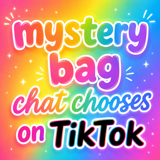 MYSTERY GUMMY BAG! CHOSEN BY LIVE CHAT.