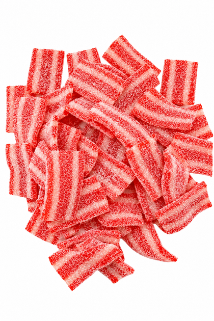 Extra Sour Strawberry Mini Belts (Spain)