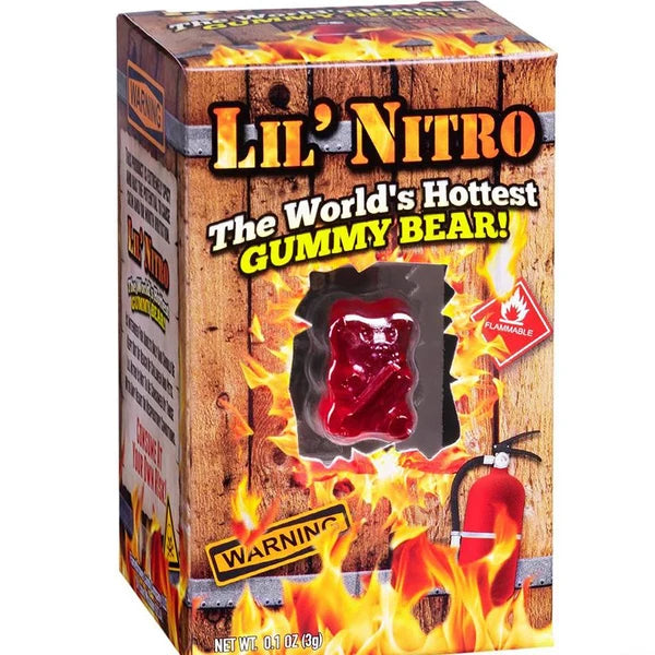 Lil' Nitro The World's Hottest Gummy Bear *VERY HOT*