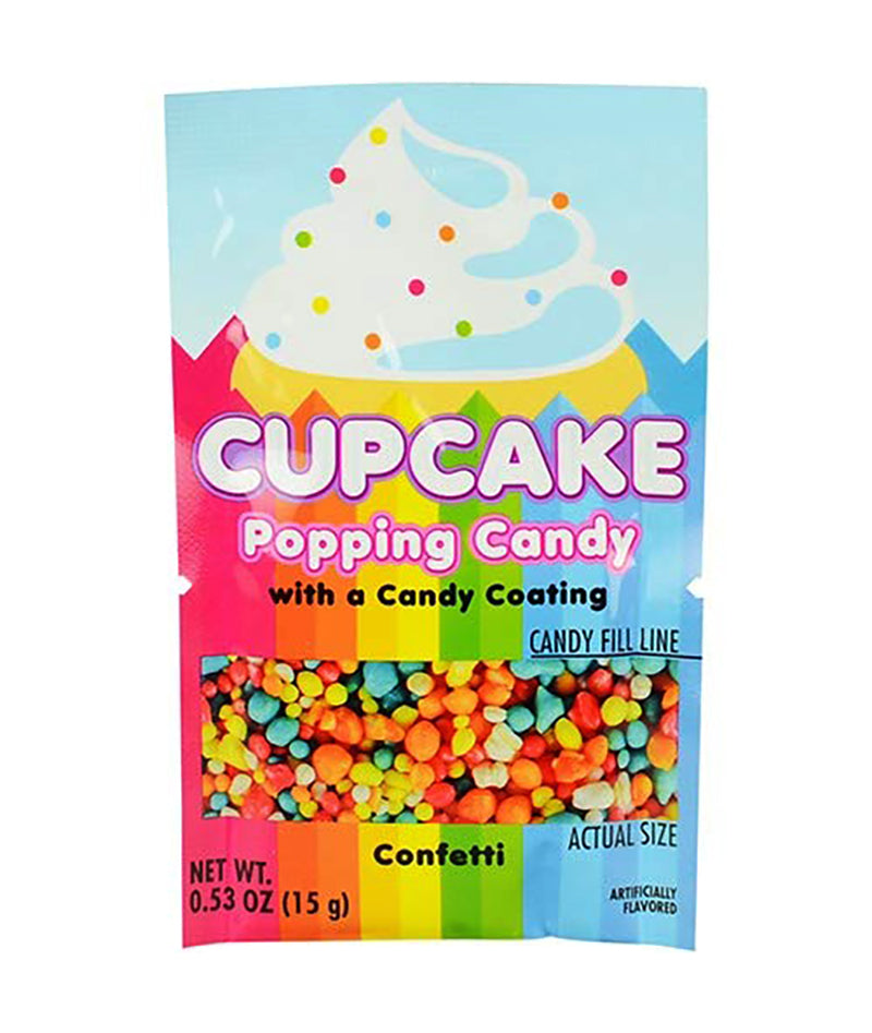 Cupcake Popping Candy