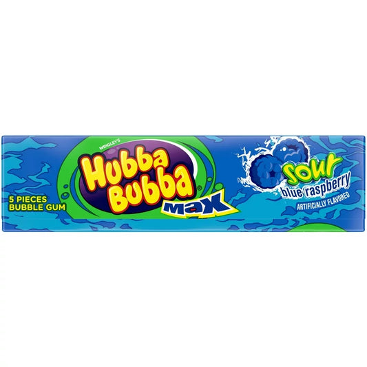 Hubba Bubba MAX Sour Blue Raspberry Gum