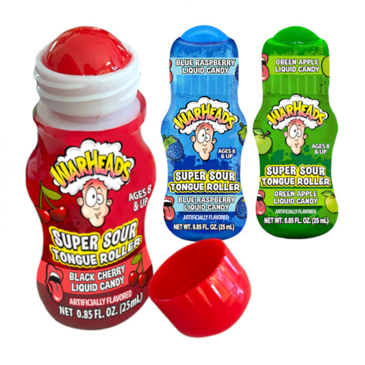 Warhead Super Sour Tongue Roller