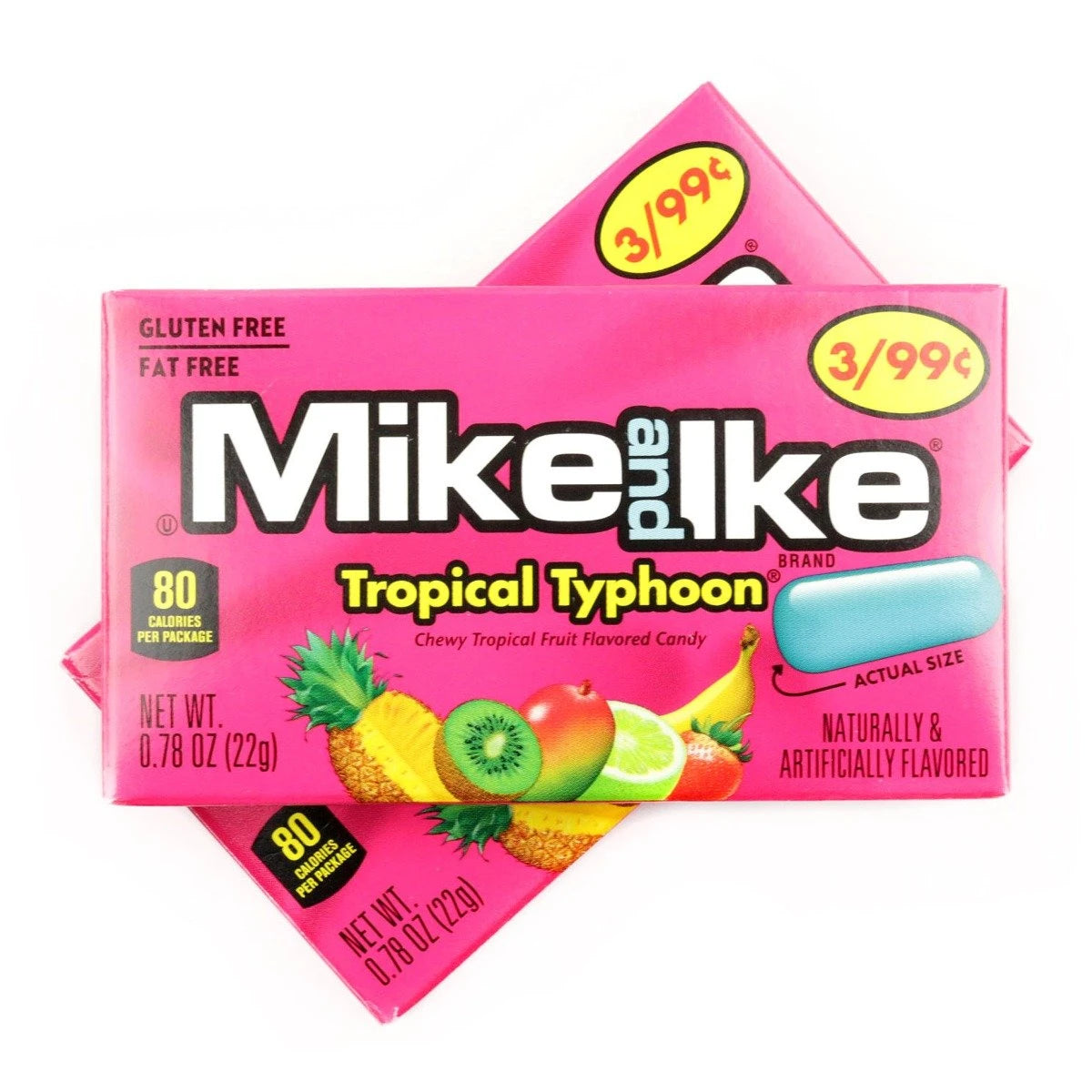Mike And Ike Tropical Typhoon Small Packs (3 Packs)