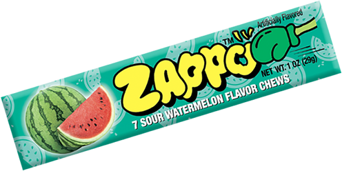 Zappos Sour Watermelon Chews