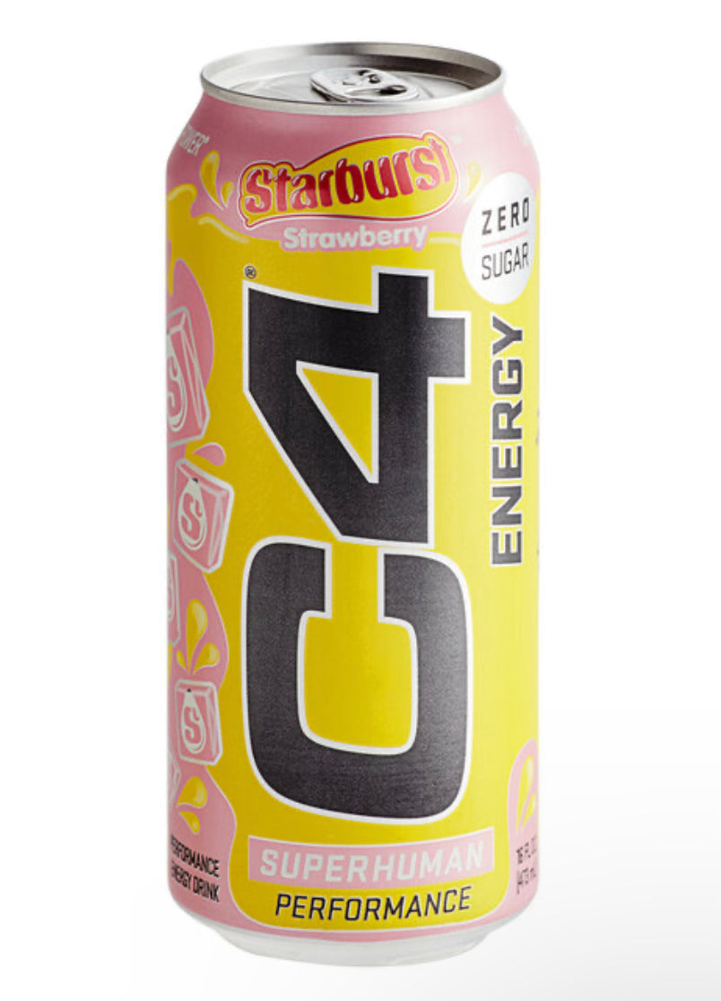 Pink Starburst Energy Drink