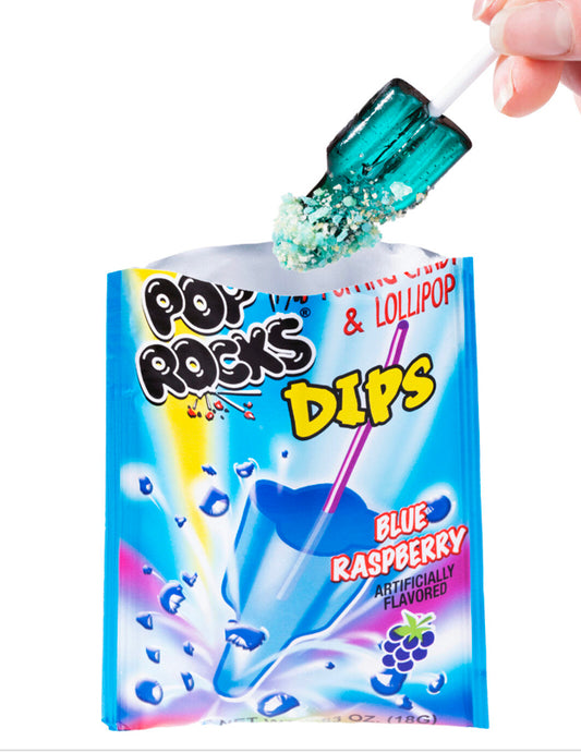 Pop Rocks Dips Blue Raspberry