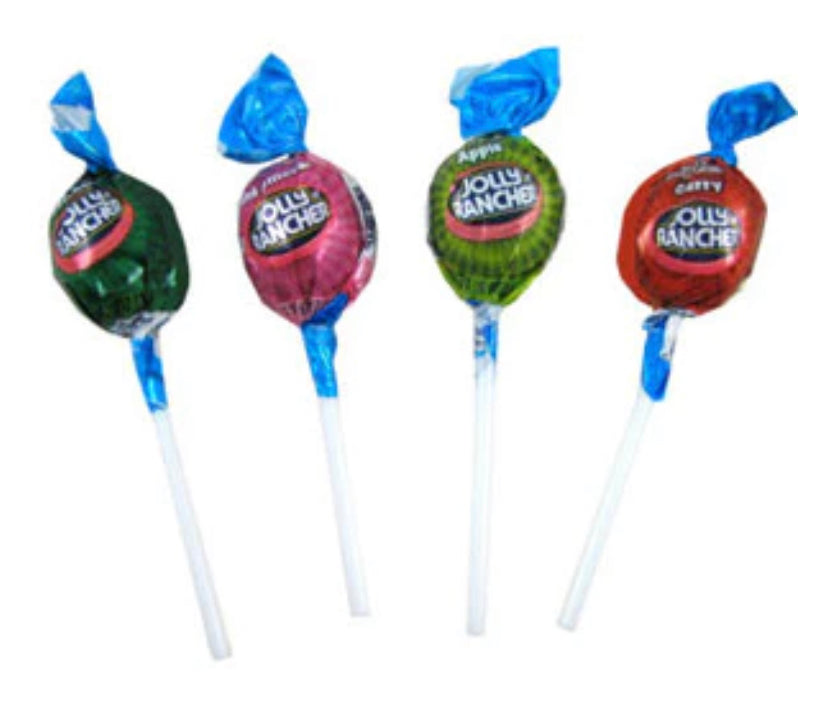 Jolly Rancher Lollipops!