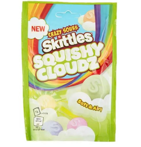 Skittles Squishy Cloudz Sour (UK)